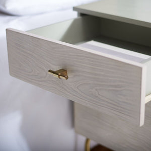 Genevieve 2 Drawer Nightstand