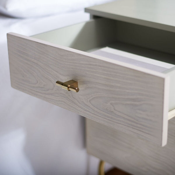 Genevieve 2 Drawer Nightstand