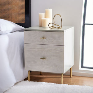 Genevieve 2 Drawer Nightstand