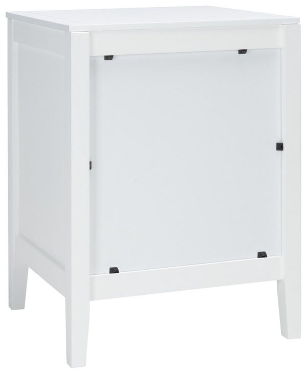 Tegan 2 Drawer Nighstand White  Wood NST5004A