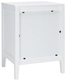 Tegan 2 Drawer Nighstand White  Wood NST5004A