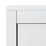 Tegan 2 Drawer Nighstand White  Wood NST5004A