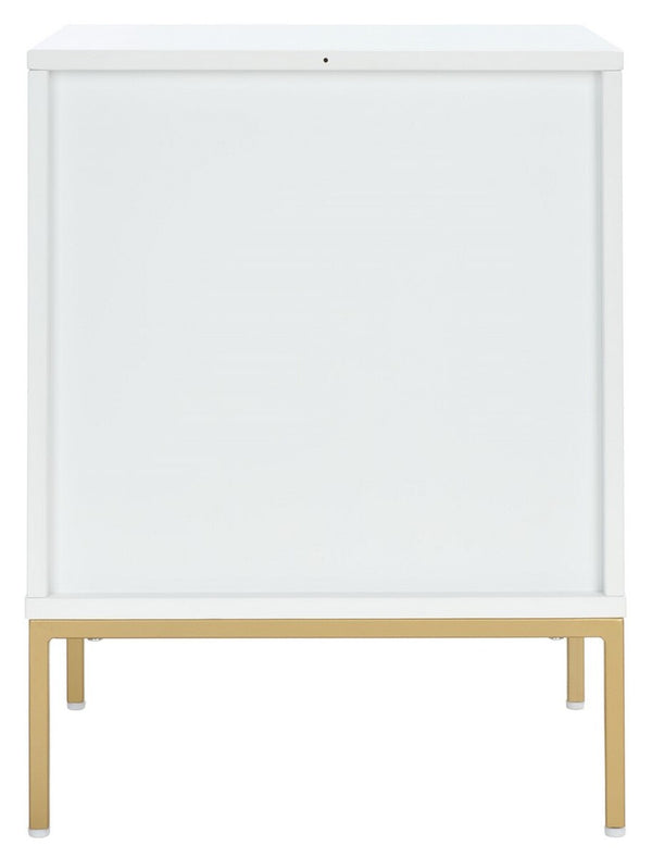 Safavieh Zadie 2 Drawer Rattan Nightstand NST5007B