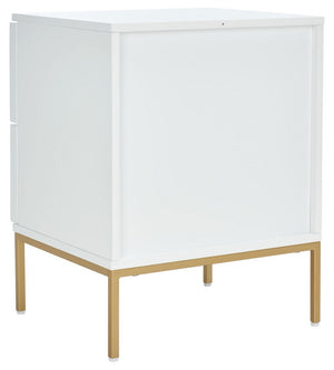 Safavieh Zadie 2 Drawer Rattan Nightstand NST5007B