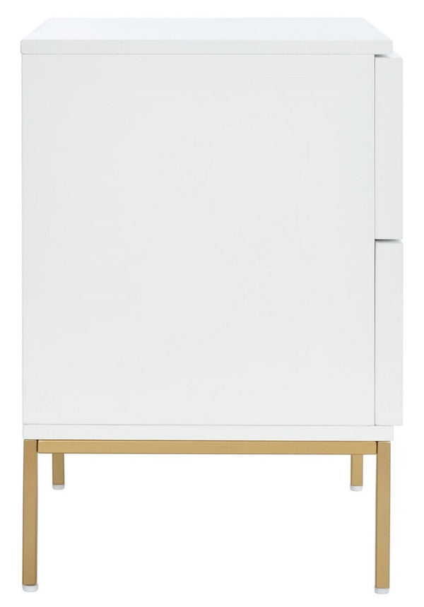 Safavieh Zadie 2 Drawer Rattan Nightstand NST5007B