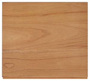 Zadie Modern Coastal Chic 2 Drawer Nightstand with Rattan Details for Stylish Bedroom Storage