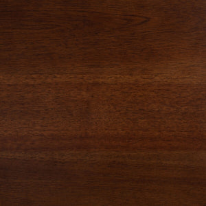 Donald Nightstand with Herringbone Design - Elegant Dark Walnut Finish & 2 Drawer Storage Solution