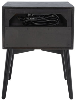 Safavieh Scully Nightstand W/ Usb NST6408B