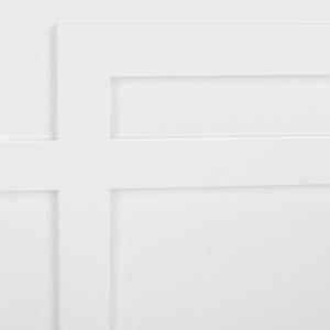 Luiza 2 Drawer Nightstand White / Gold Wood NST6602A