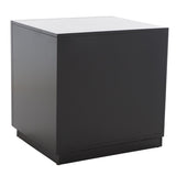 Safavieh Grayden I 1 Drawer Nightstand  Black Body / Natural Front Drawer Wood NST9203B