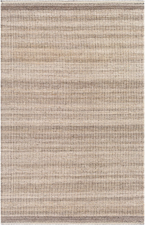 Nottingham NTM-2300 Cottage Jute, Wool Rug NTM2300-81012 Dark Brown, Taupe, Medium Gray, Beige, Black 50% Jute, 50% Wool 8'10" x 12'