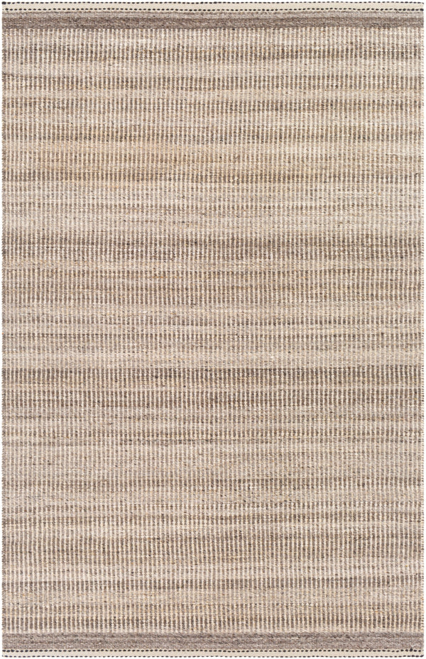 Nottingham NTM-2300 Cottage Jute, Wool Rug NTM2300-81012 Dark Brown, Taupe, Medium Gray, Beige, Black 50% Jute, 50% Wool 8'10" x 12'