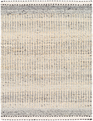 Nottingham NTM-2301 Cottage Jute, Wool Rug NTM2301-81012 Charcoal, Medium Gray, Light Gray, Beige, Cream 50% Jute, 50% Wool 8'10" x 12'