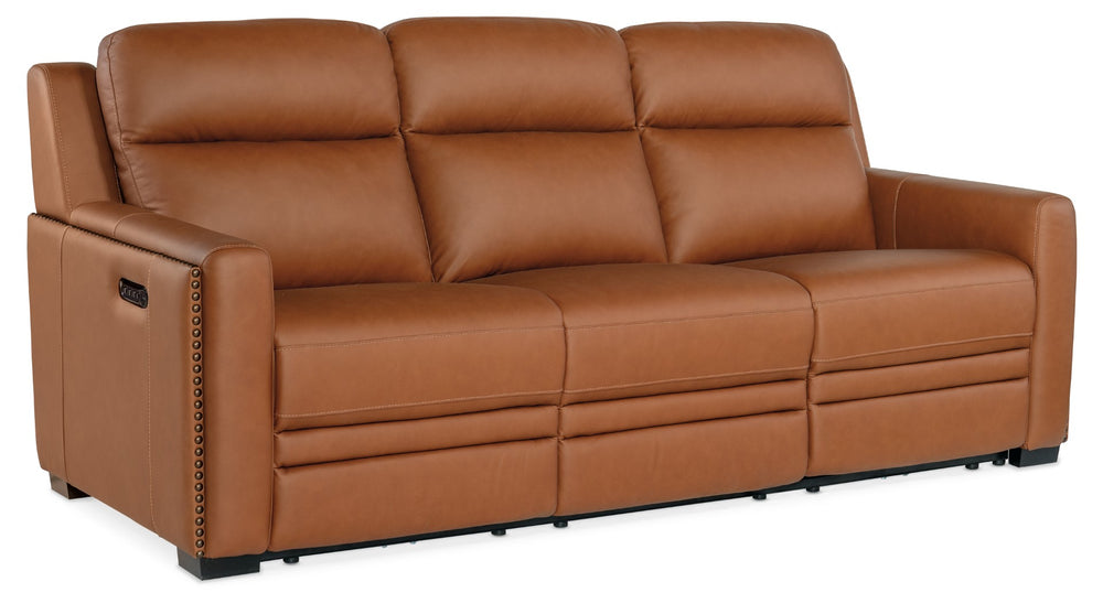 Hooker Furniture McKinley Power Sofa with Power Headrest & Lumbar SS105-PHL3-065 SS105-PHL3-065