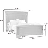 Pulaski Furniture Caldwell Queen Bed P012-BR-K1-PULASKI P012-BR-K1-PULASKI