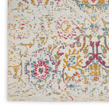 Nourison Damask DAS06 Bohemian Machine Made Power-loomed Indoor only Area Rug Multicolor 9' x 12' 99446836892
