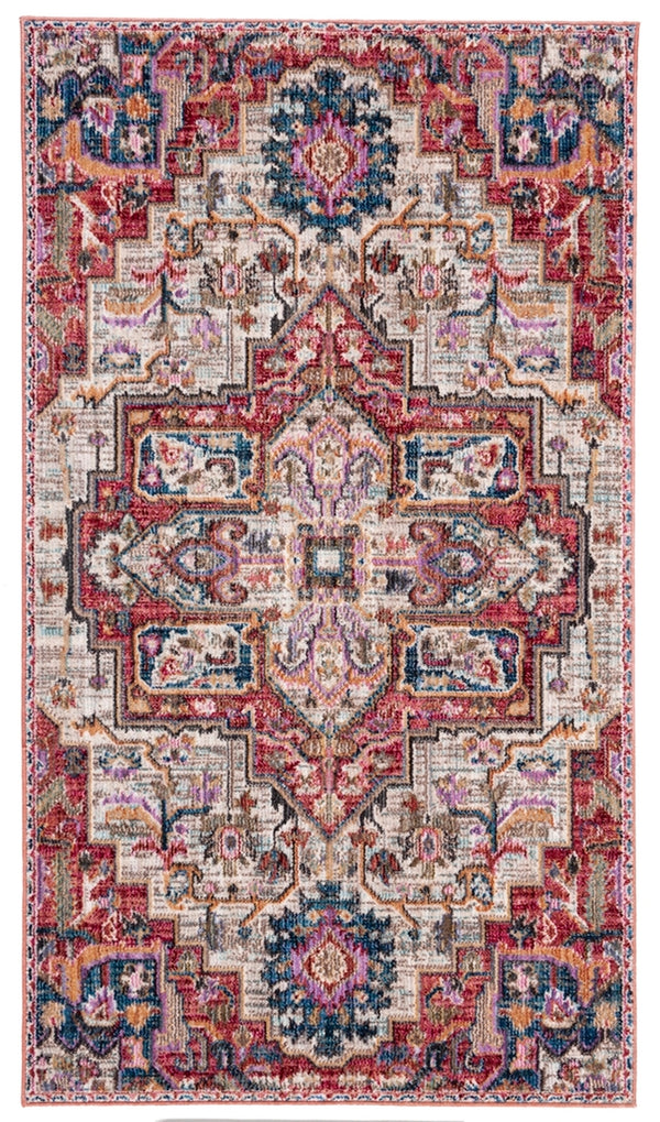 Safavieh Nirvana 132 POWER LOOMED 73% POLYESTER/22% COTTON/   5% POLYCOTTON Rug NVA132C-3