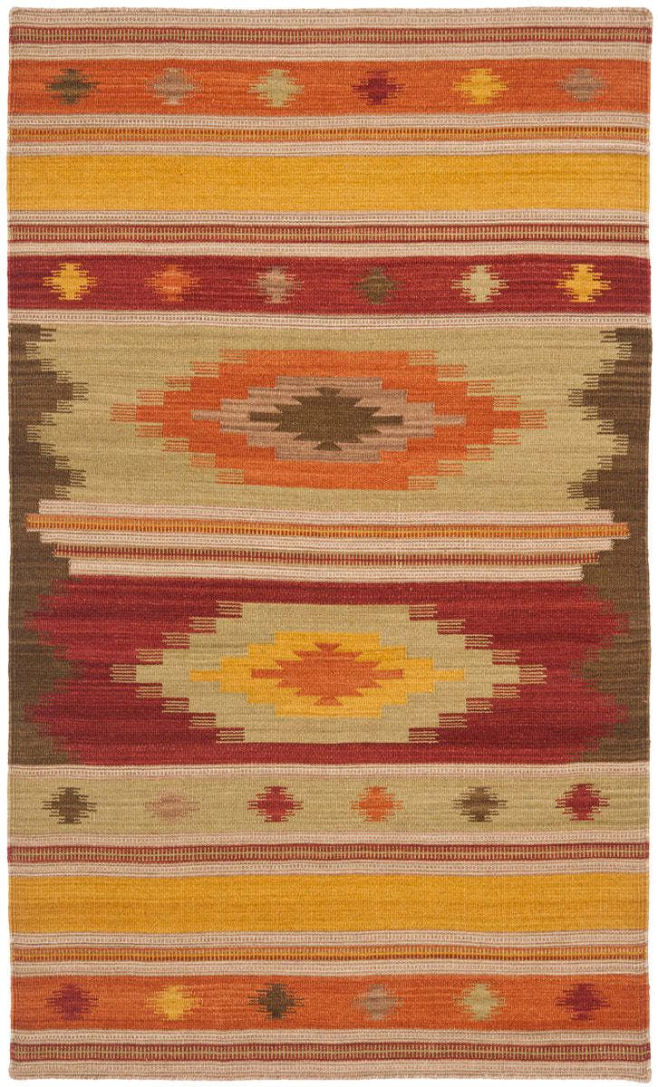 Safavieh Kilim 176 Hand Woven Wool Rug NVK176A-3