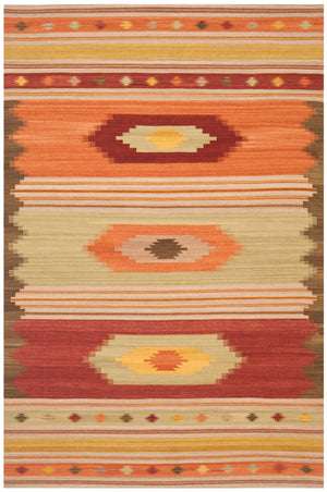 Safavieh Kilim 176 Hand Woven Wool Rug NVK176A-3