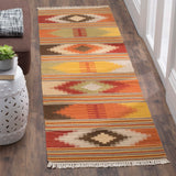 Safavieh Kilim NVK177 Hand Woven Flat Weave Rug