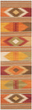 Kilim NVK177 Hand Woven Flat Weave Rug