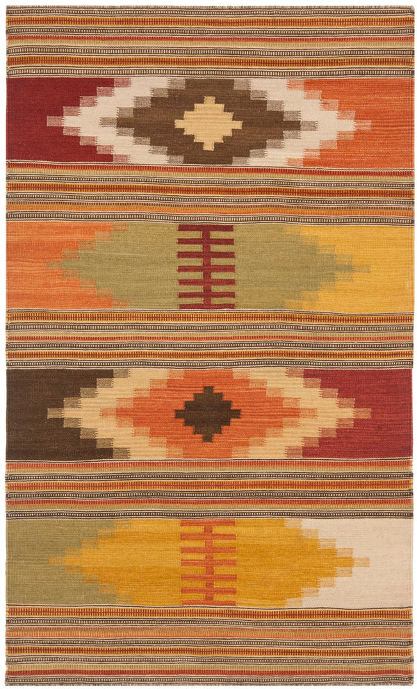 Safavieh Kilim NVK177 Hand Woven Flat Weave Rug