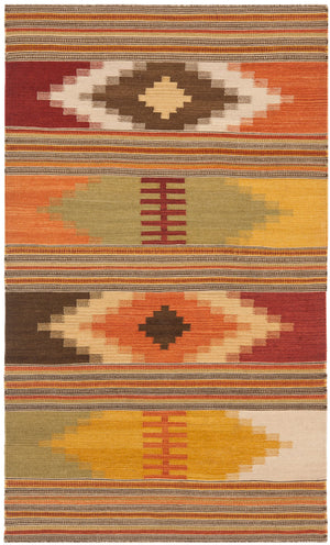 Safavieh Kilim 177 Hand Woven Wool Rug NVK177A-3