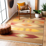 Safavieh Kilim 177 Hand Woven Wool Rug NVK177A-3