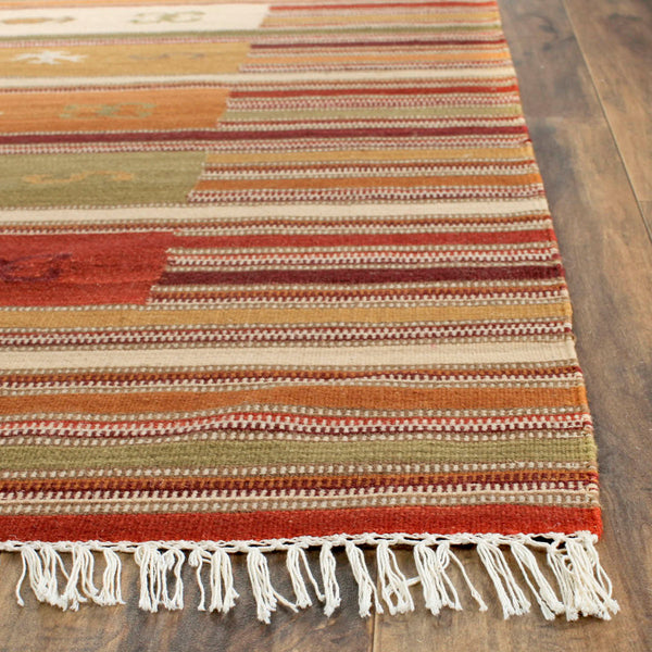 Safavieh Kilim 178 Hand Woven Wool Rug NVK178A-3