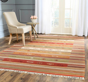 Safavieh Kilim NVK178 Hand Woven Flat Weave Rug