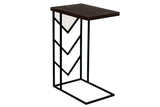 Enzo Solid Wood Contemporary End Table