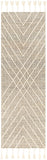 Norwood NWD-2303 Global Jute, Wool Rug NWD2303-268 Light Gray, Sage, Medium Gray, Taupe, Tan, Cream 60% Jute, 40% Wool 2'6" x 8'