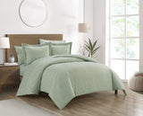 Morgan Green Queen 7pc Duvet Set