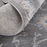 Thackery Ornamental Rug – Effortlessly Sophisticated with High-Low Texture & Soft Motifs in Charcoal