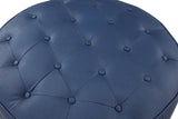 Marley Blue Ottoman