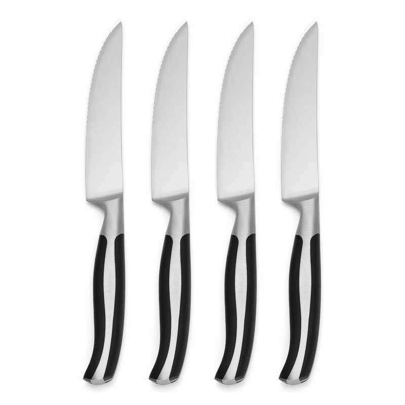 Oneida Wooden Handle Steak Knives - Set of 4