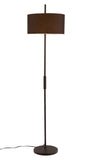 Zuo Modern Lonte Steel, Poly Cotton, Acrylic Modern Commercial Grade Floor Lamp Black Steel, Poly Cotton, Acrylic