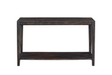 Porter Designs Fall River Solid Sheesham Wood Contemporary Console Table Gray 05-117-10-4435