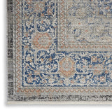 Nourison Starry Nights STN07 Persian Machine Made Loom-woven Indoor Area Rug Blue 8' x 10' 99446792563