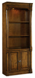 Tynecastle Traditional-Formal Bunching Bookcase In Poplar Solids And Figured Alder Veneers
