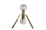 Bethel Gold LED Table Lamp in Metal & Glass