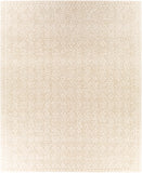 Oakland OAA-1008 Traditional Wool Rug OAA1008-810 Cream, Khaki, Silver Gray 100% Wool 8' x 10'