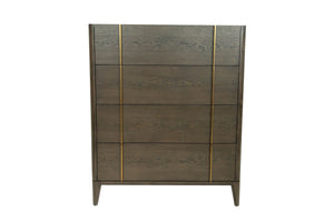 VIG Furniture Modrest Oakley - Mid-Century Dark Brown Chest VGWDLCY-TB4-OA-CHST
