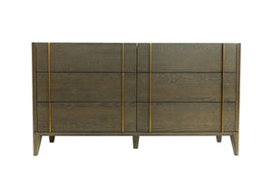 VIG Furniture Modrest Oakley - Mid-Century Dark Brown Dresser VGWDLCY-DR6-OA-DRS