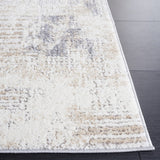 Safavieh Opal 418 Power Loomed Modern Rug Ivory / Grey 9' x 12'