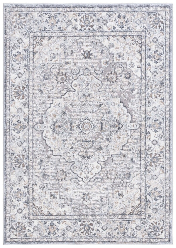 Safavieh Opal 464 Power Loomed Traditional Rug Grey / Ivory 9' x 12'
