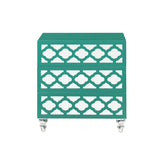 Bergamo Turquoise Side Table