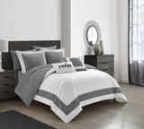 Gibson Black Twin 7pc Comforter Set