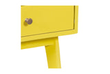 Porter Designs Capri Solid Wood Modern Nightstand Yellow 04-108-04-6844