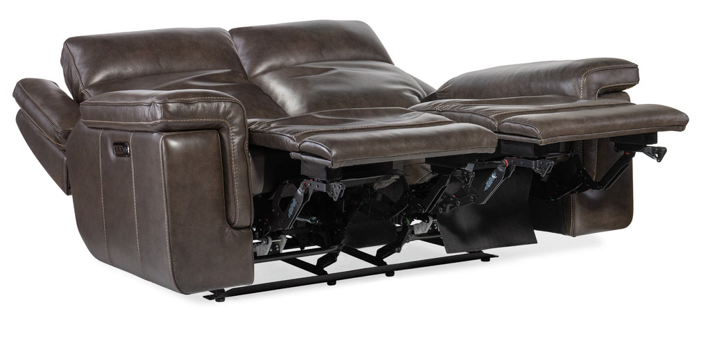 Hooker Furniture Montel Lay Flat Power Loveseat with Power Headrest & Lumbar SS705-PHL2-095